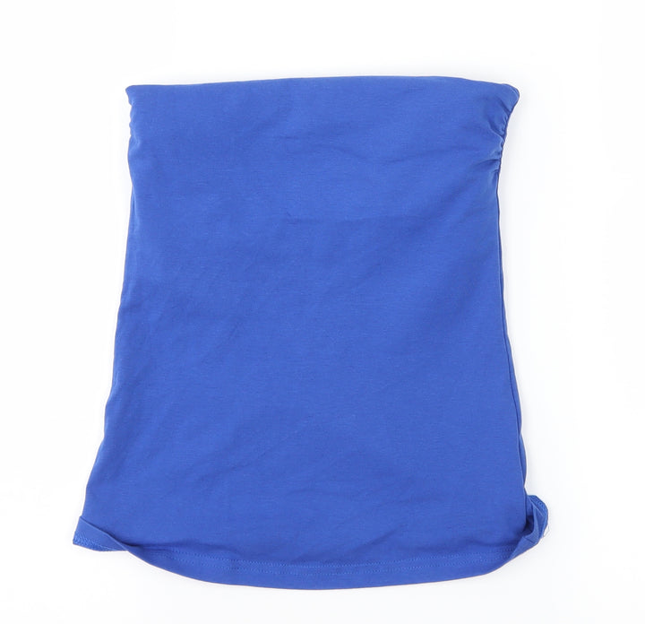 H&M Womens Blue  Jersey Basic T-Shirt Size XS