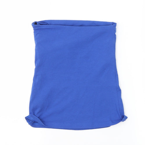 H&M Womens Blue  Jersey Basic T-Shirt Size XS