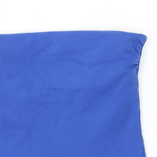 H&M Womens Blue  Jersey Basic T-Shirt Size XS