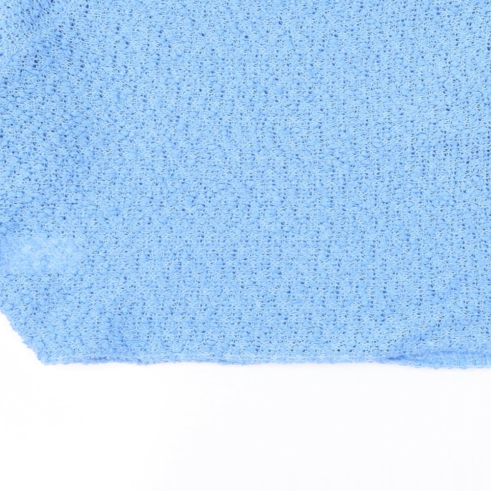 H&M Womens Blue  Knit Pullover Jumper Size XS