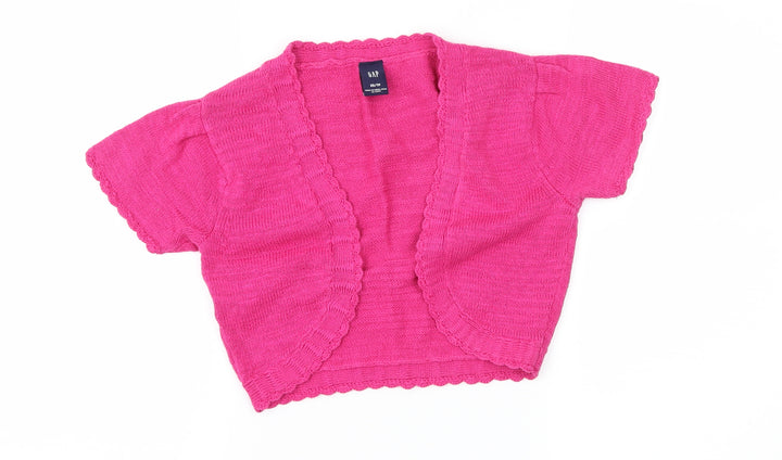 Gap Womens Pink  Knit Shrug Jumper Size XS