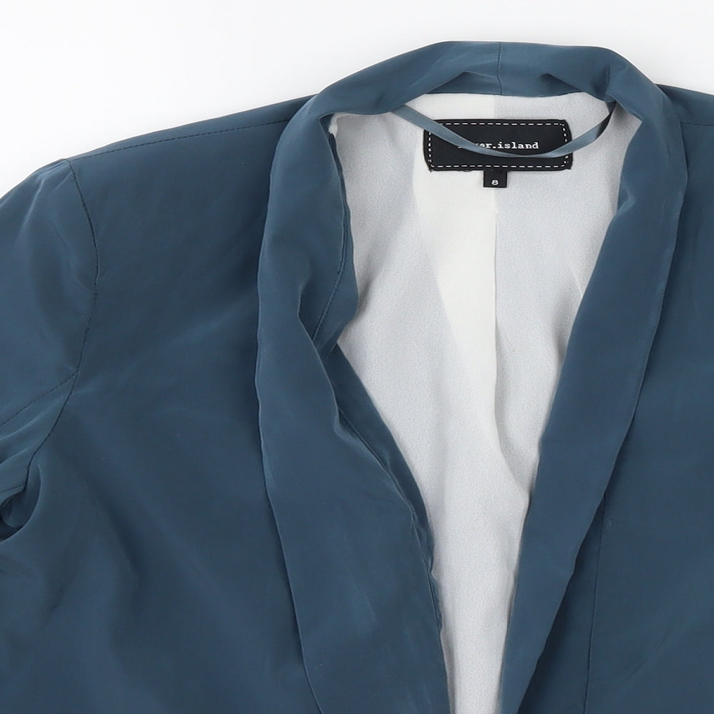 River Island Womens Blue   Jacket Blazer Size 8