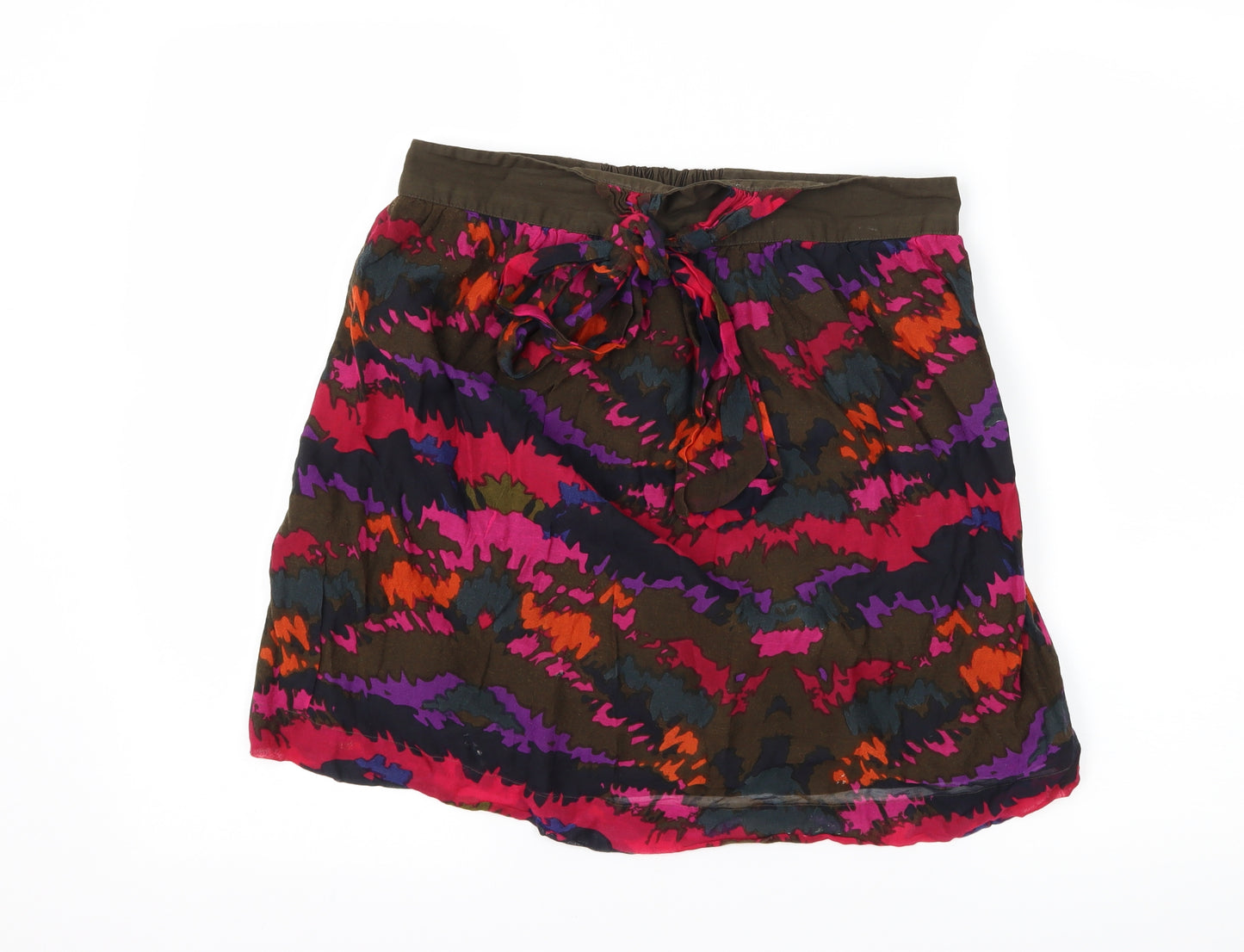 French Connection Womens Multicoloured Geometric  A-Line Skirt Size 6  - Abstract Design