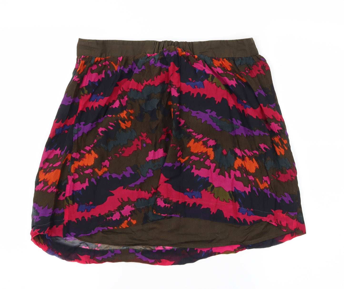 French Connection Womens Multicoloured Geometric  A-Line Skirt Size 6  - Abstract Design