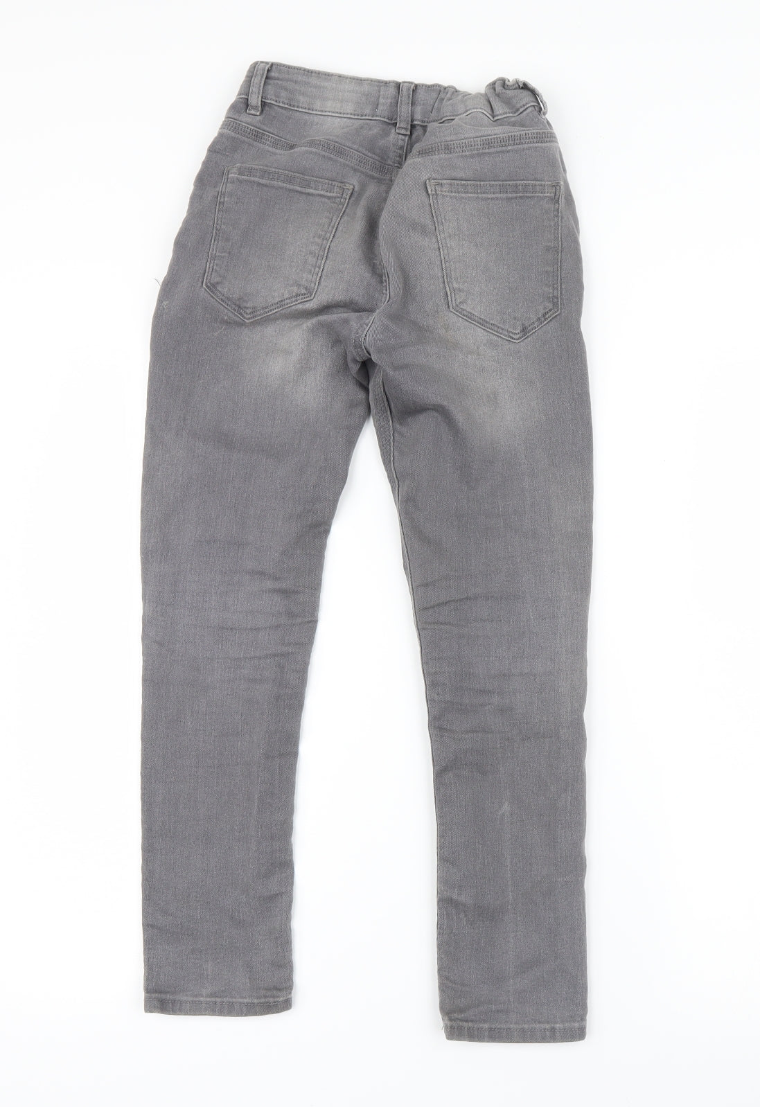 Matalan Boys Grey  Denim Straight Jeans Size 9 Years