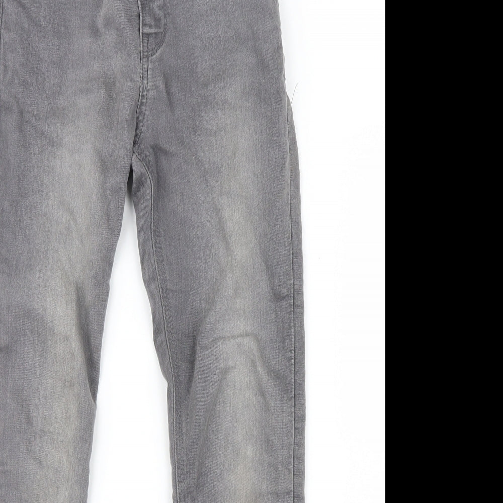 Matalan Boys Grey  Denim Straight Jeans Size 9 Years