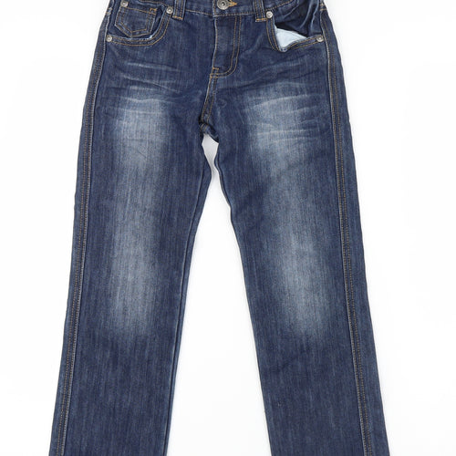 La Redoute Boys Blue  Denim Straight Jeans Size 8 Years