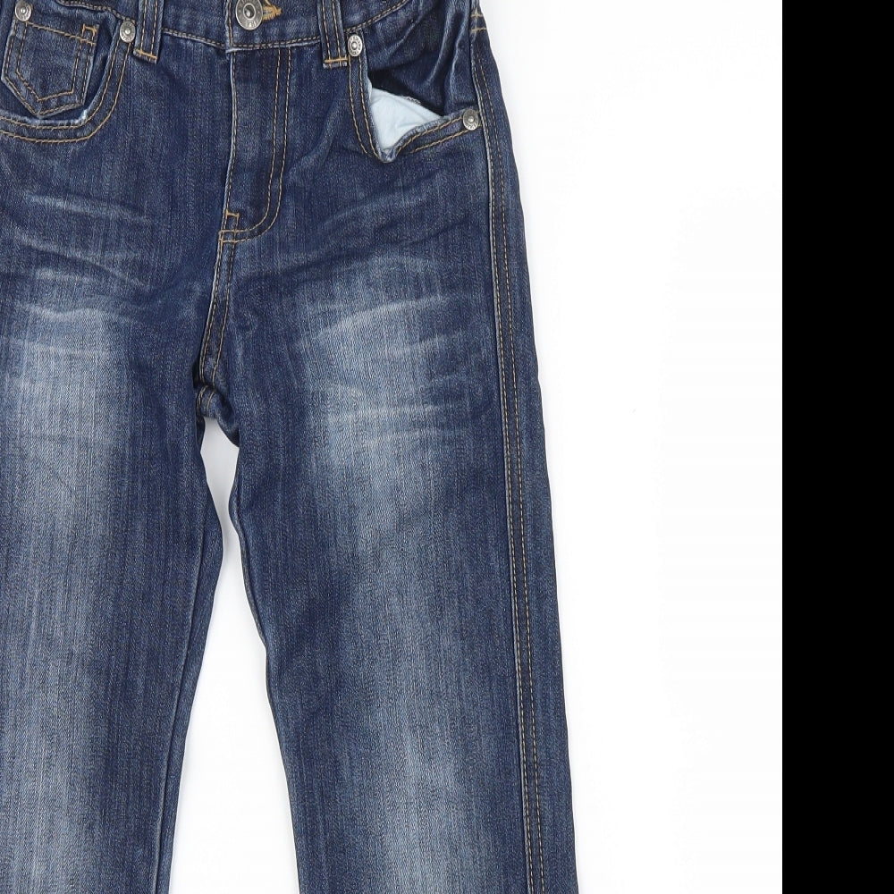 La Redoute Boys Blue  Denim Straight Jeans Size 8 Years