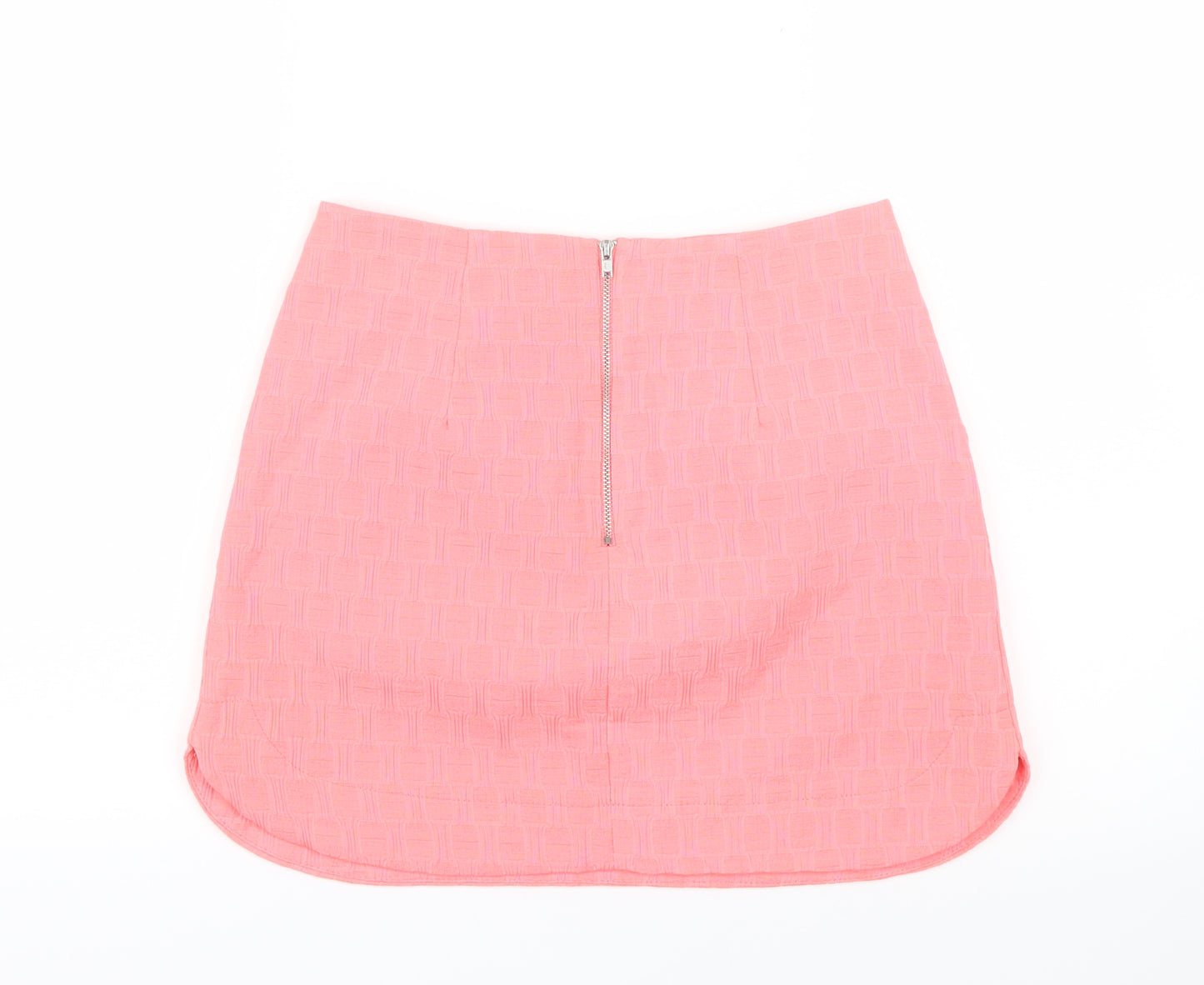 Topshop Womens Pink   Mini Skirt Size 8