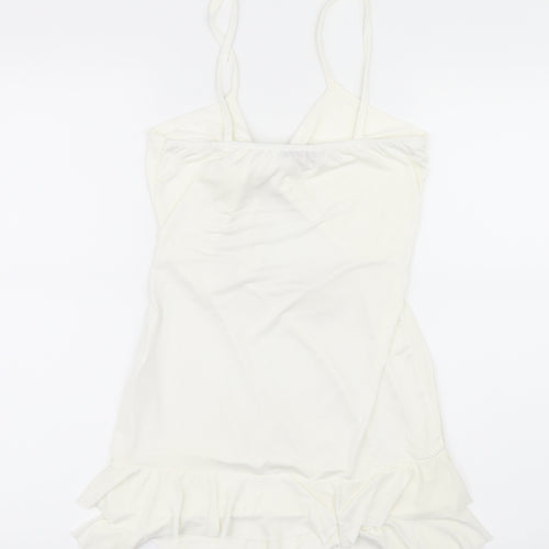 Stylewise Womens White   Camisole T-Shirt Size 10