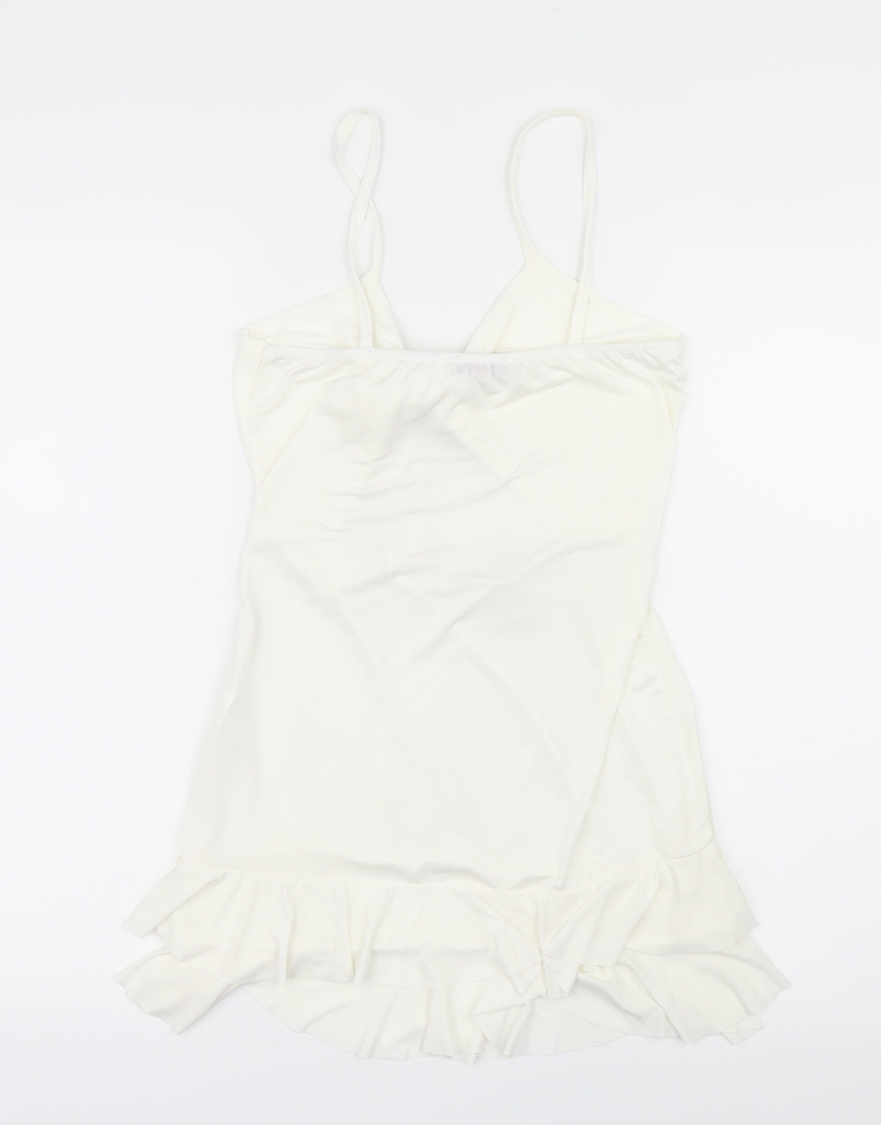 Stylewise Womens White   Camisole T-Shirt Size 10