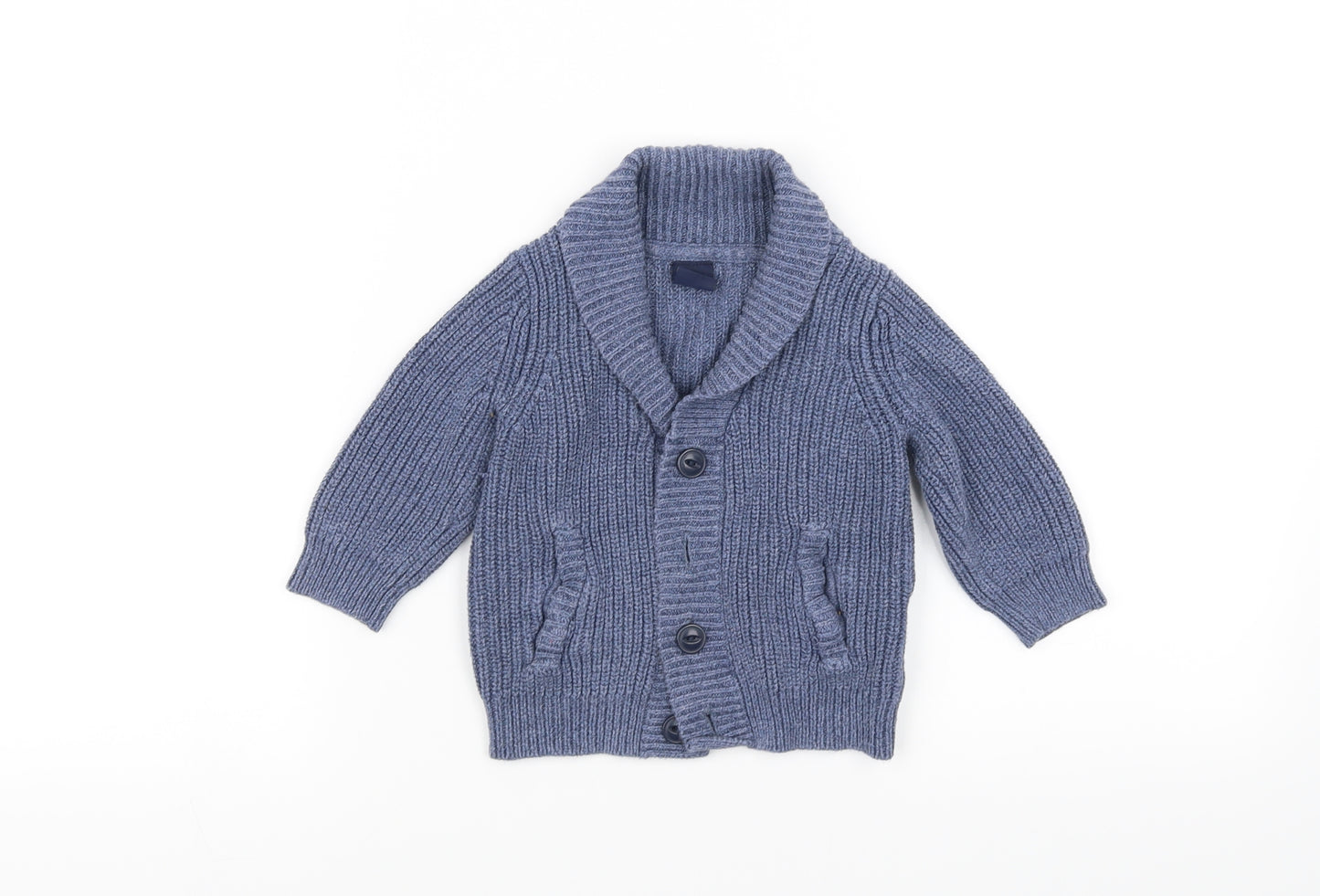 Baby GAP  Blue   Cardigan Jumper Size 6-9 Months