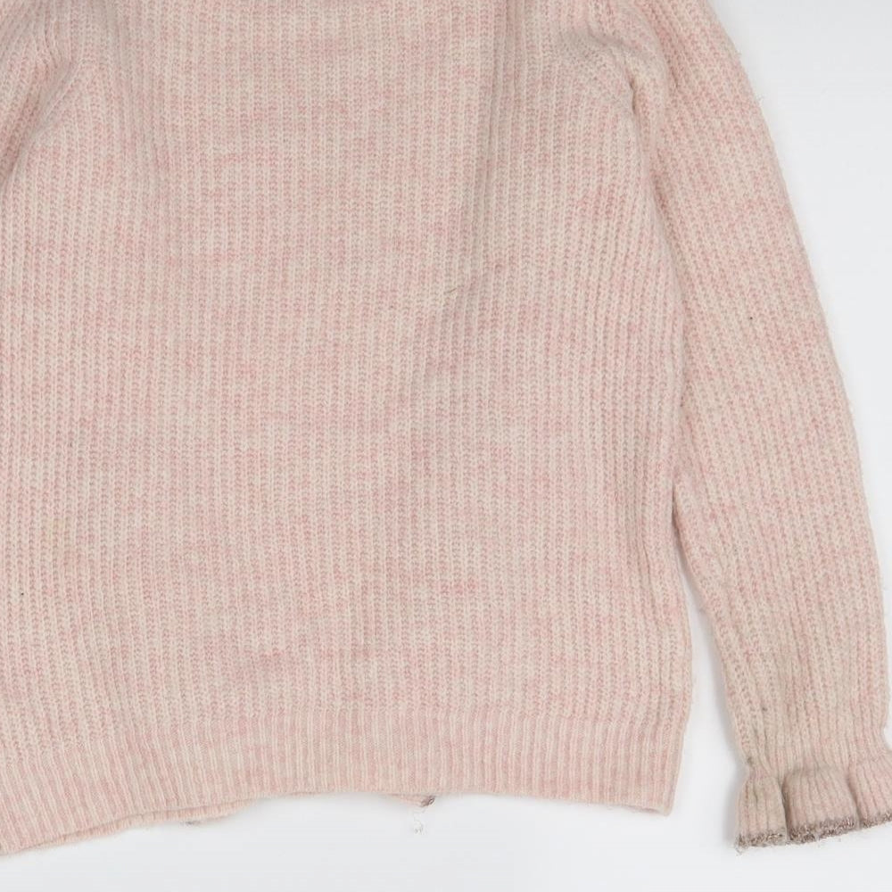 F&F Girls Pink   Pullover Jumper Size 7-8 Years
