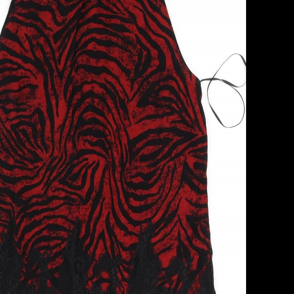 Mint Velvet Womens Red   Fit & Flare  Size 14