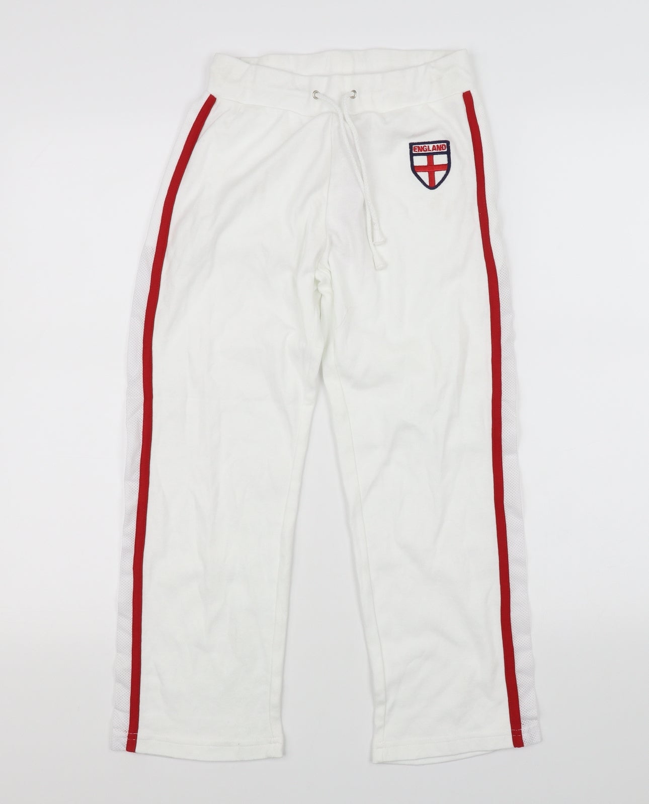 IMANI Boys White   Jogger Trousers Size S