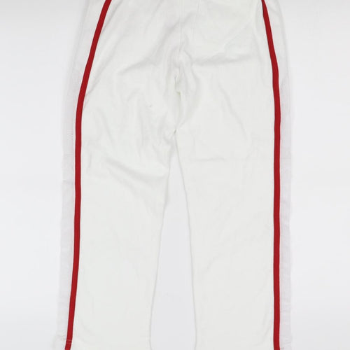 IMANI Boys White   Jogger Trousers Size S
