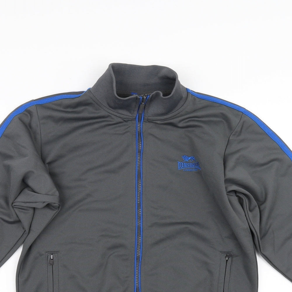 Lonsdale Boys Grey   Jacket  Size 9-10 Years