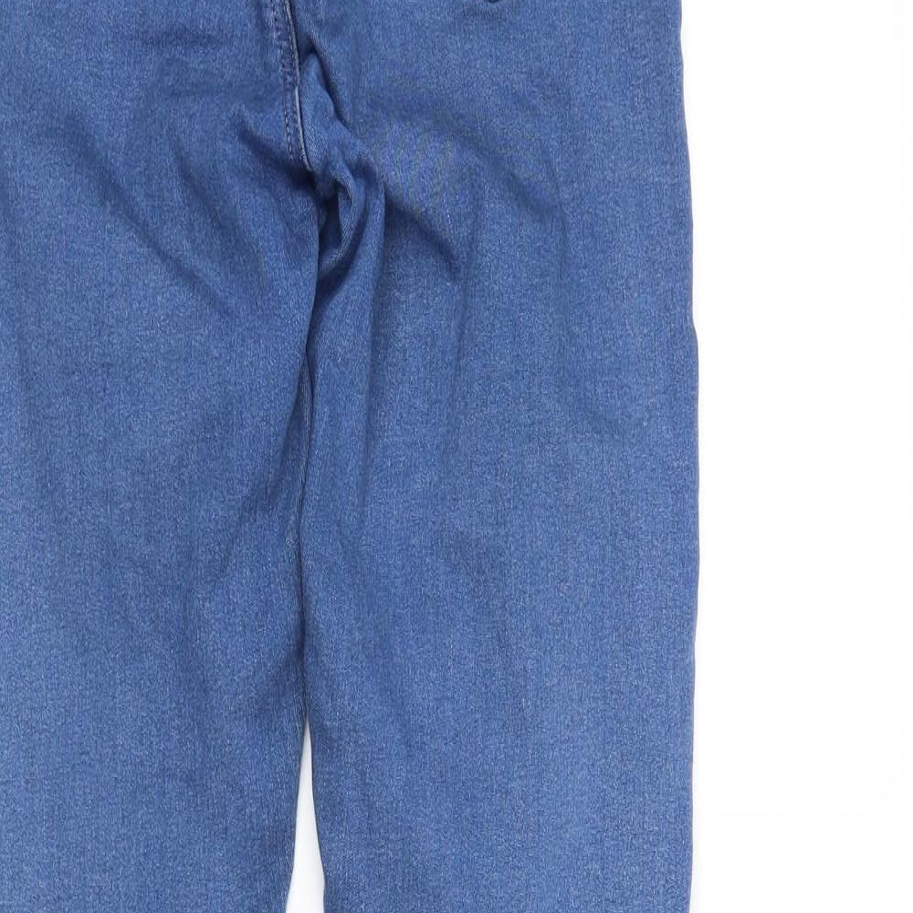 Topshop Womens Blue   Straight Jeans Size 30 in L31 in