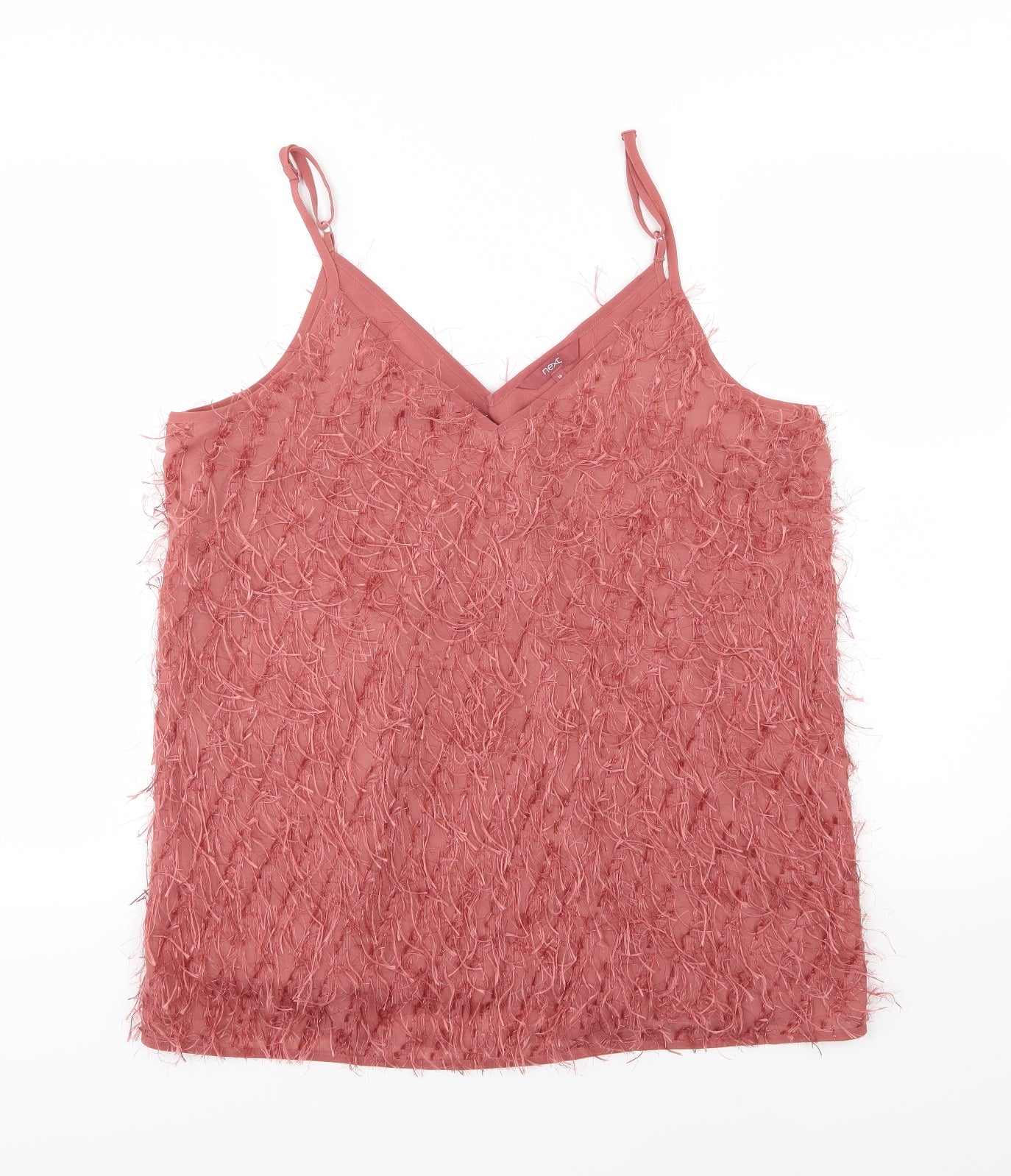NEXT Womens Pink  Chiffon Basic Blouse Size 16