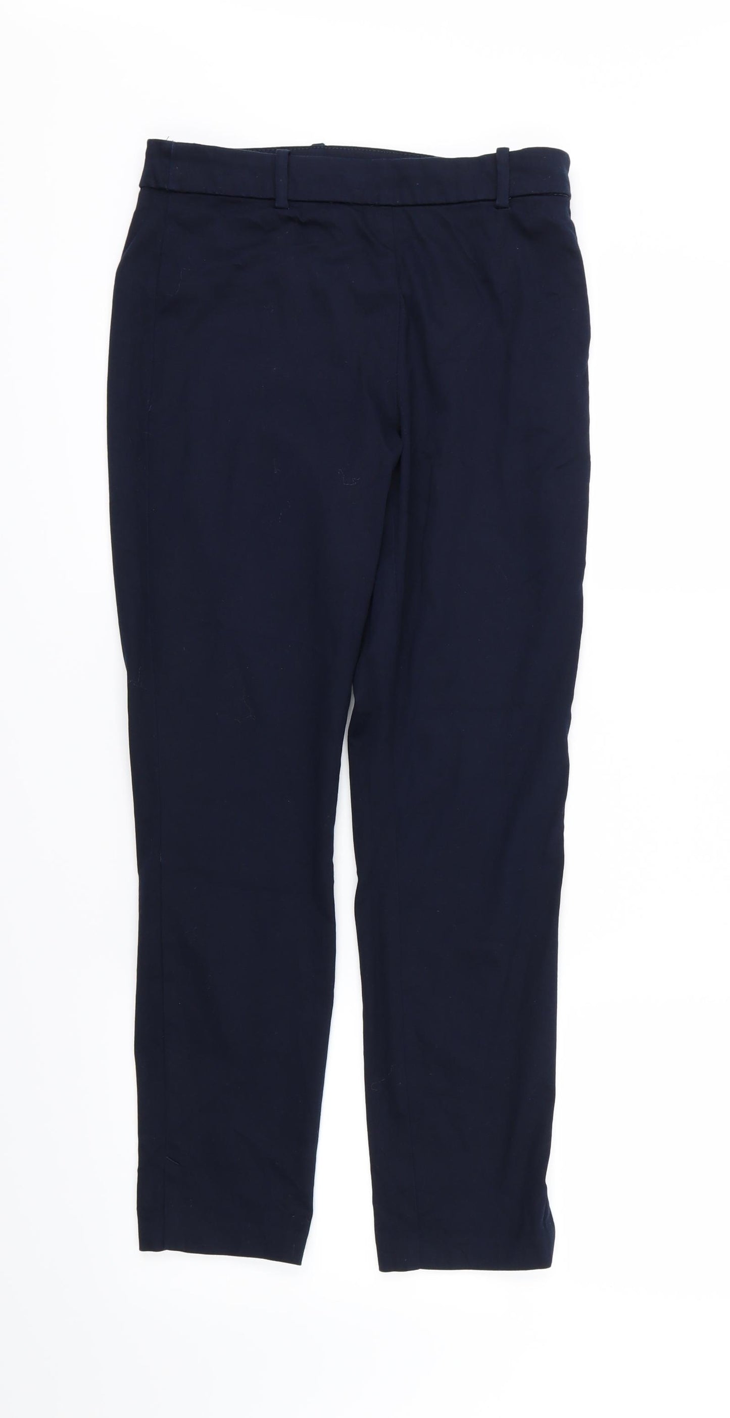 H&M Womens Blue   Trousers  Size 10 L26 in