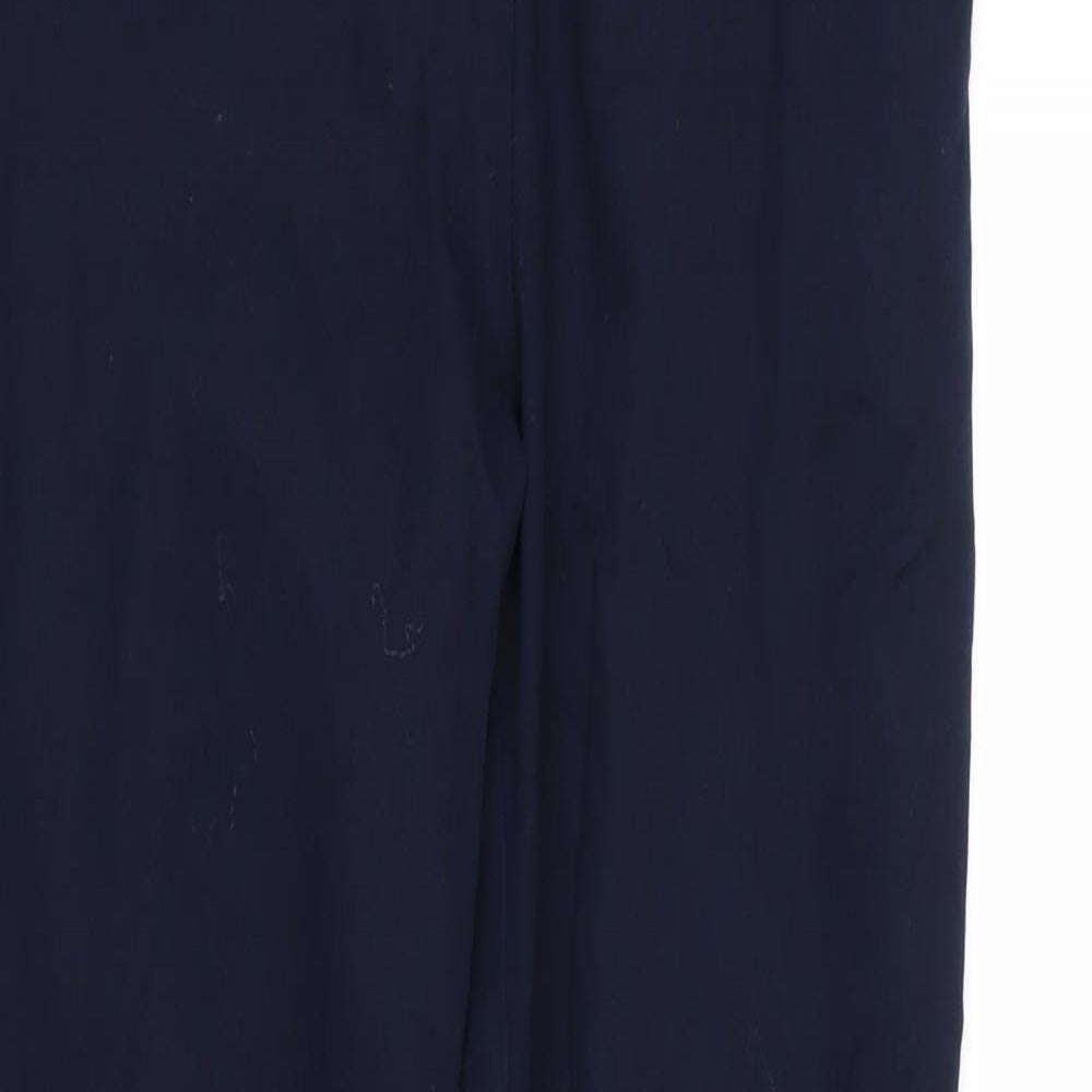 H&M Womens Blue   Trousers  Size 10 L26 in