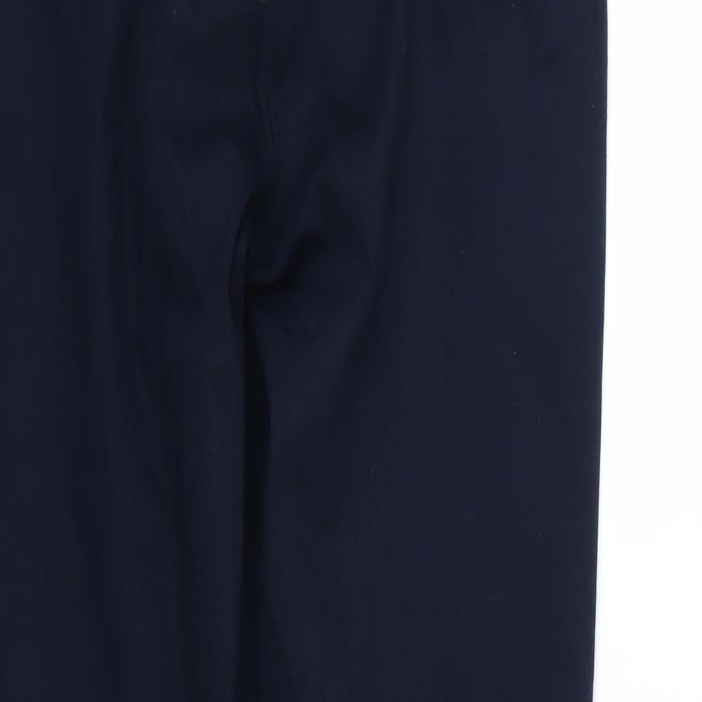 H&M Womens Blue   Trousers  Size 10 L26 in