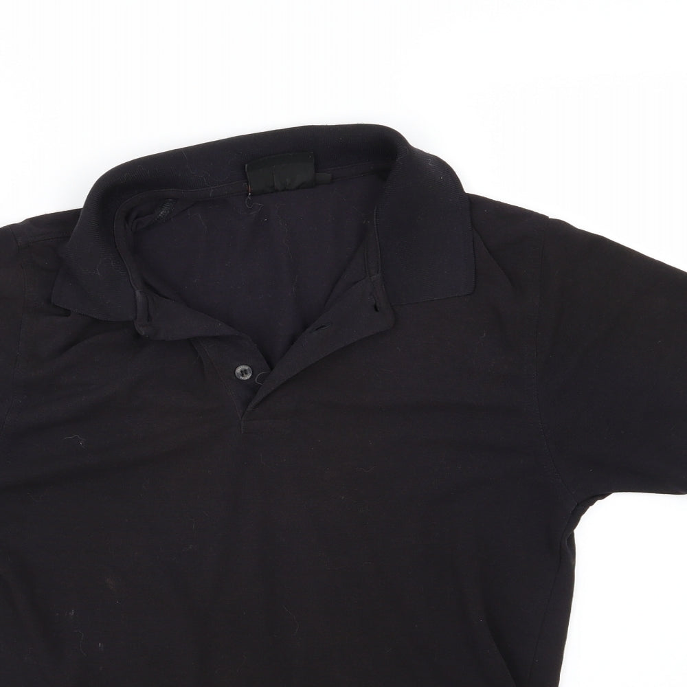 Dickies Mens Black    Polo Size S