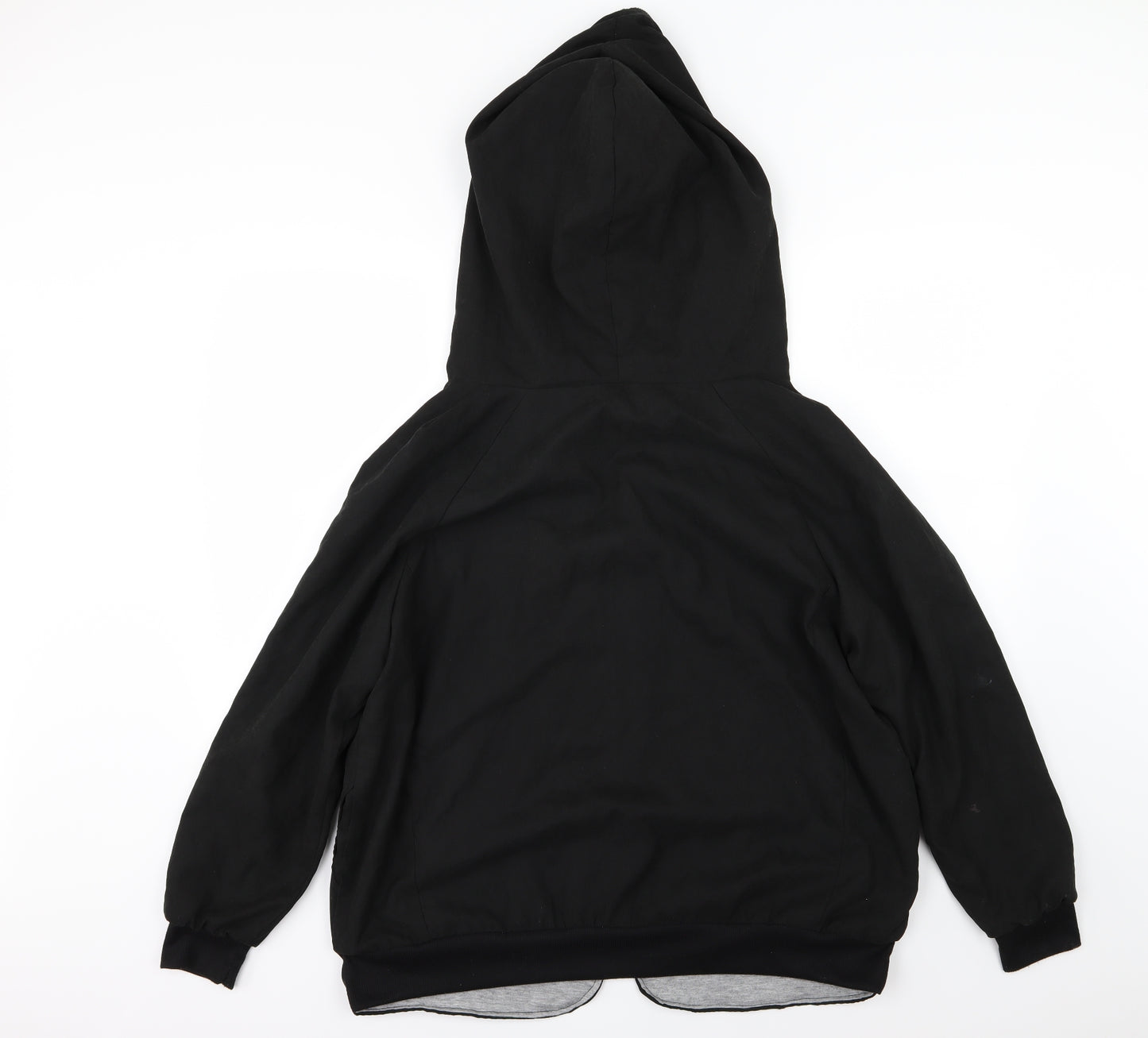 Preworn Mens Black  Jersey Jacket  Size 4XL
