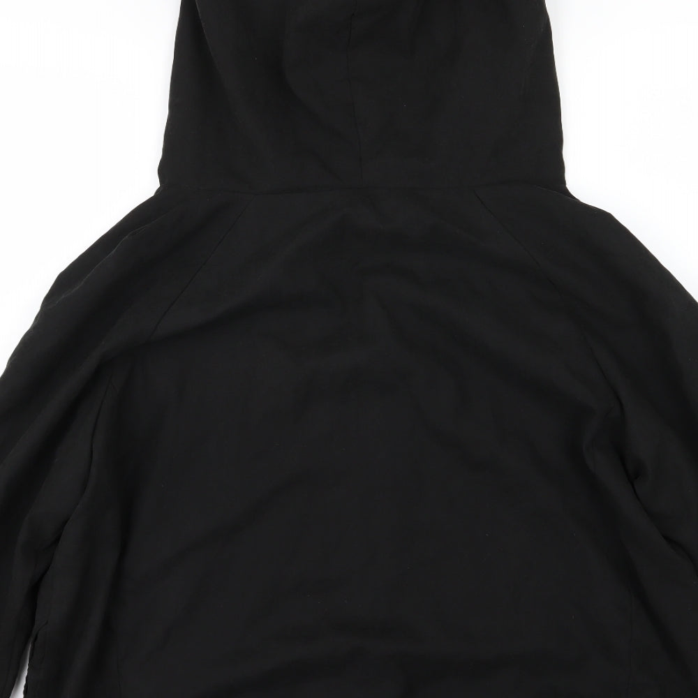 Preworn Mens Black  Jersey Jacket  Size 4XL