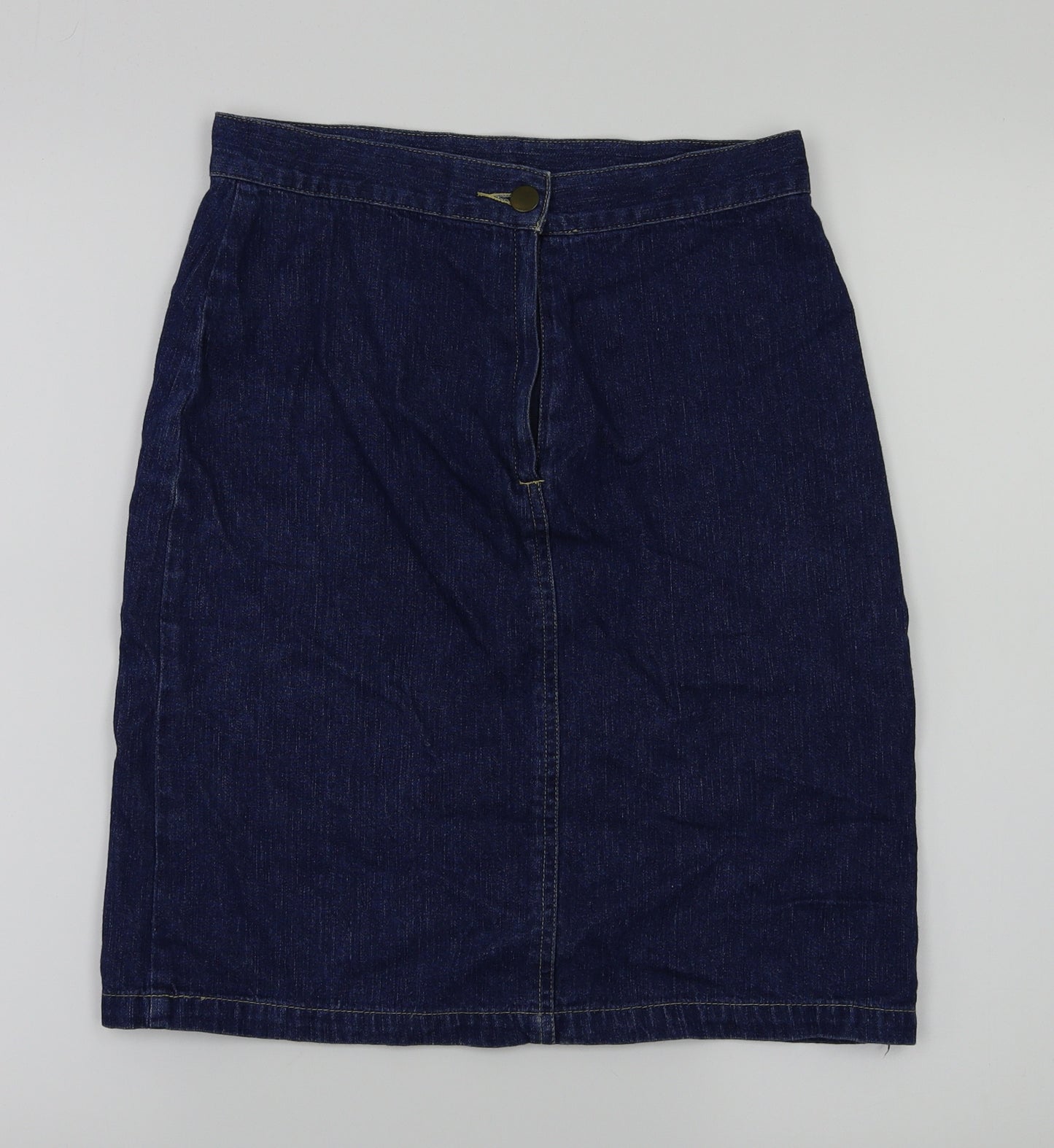 top shop Womens Blue   A-Line Skirt Size 10