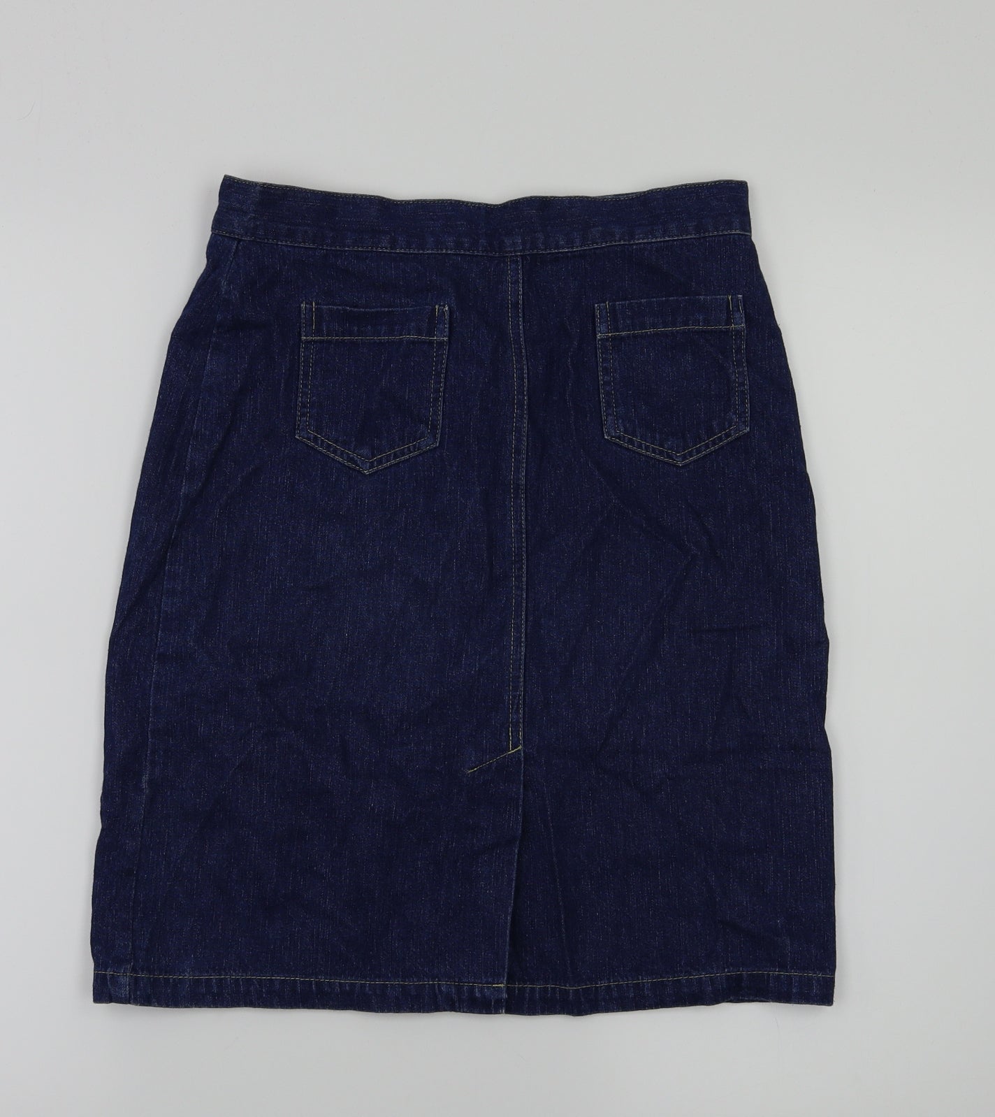 top shop Womens Blue   A-Line Skirt Size 10