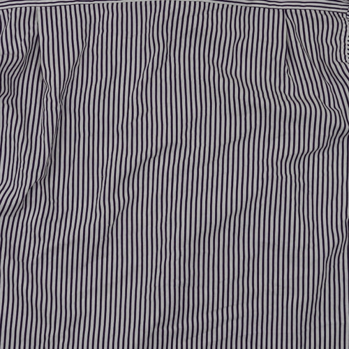 Butler and Webb Mens Purple Check   T-Shirt Size 44