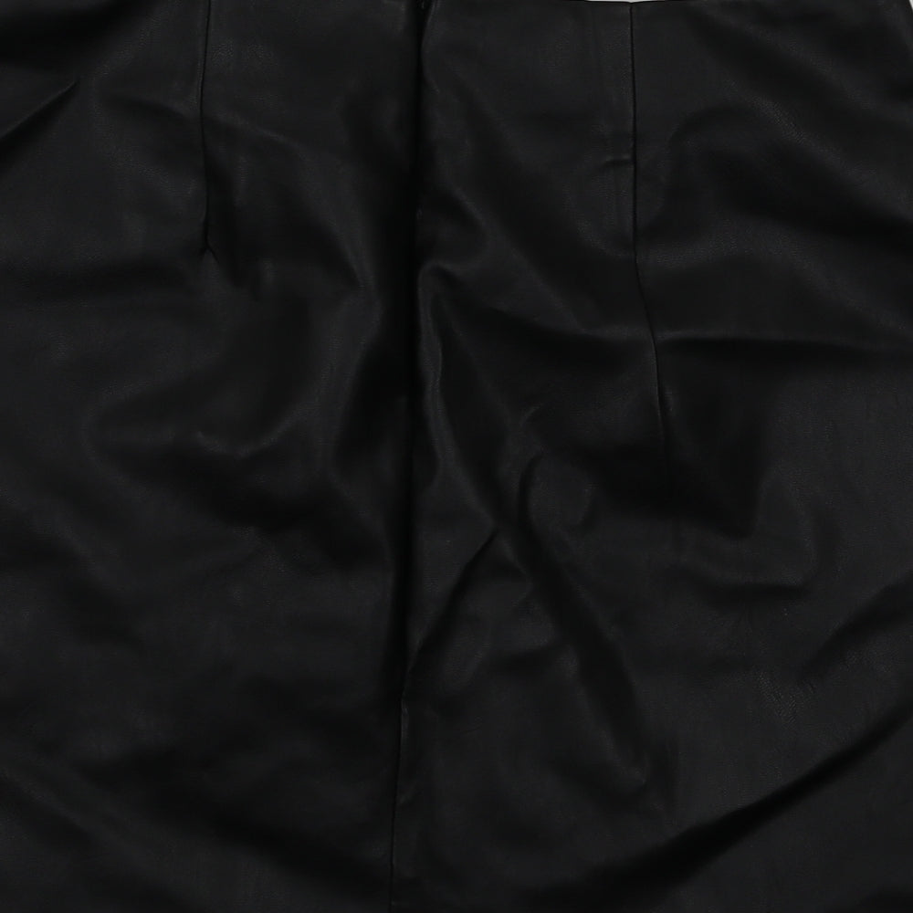Quiz Womens Black   A-Line Skirt Size 14