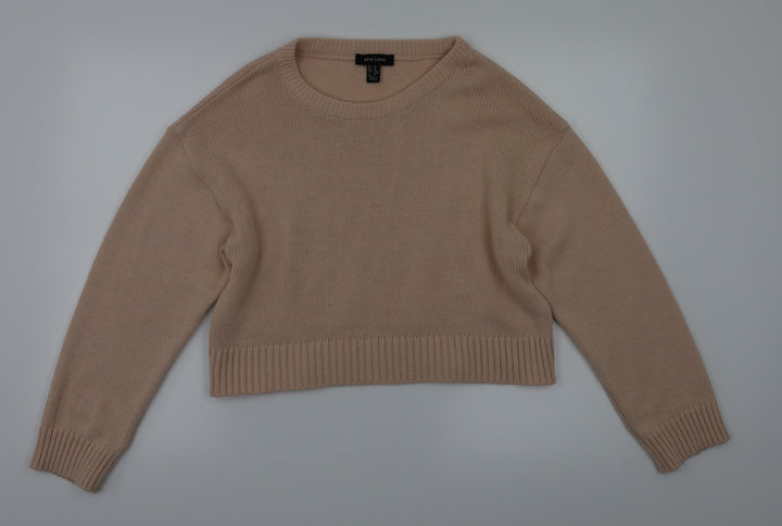 new look Womens Pink Pullover Jumper Size M