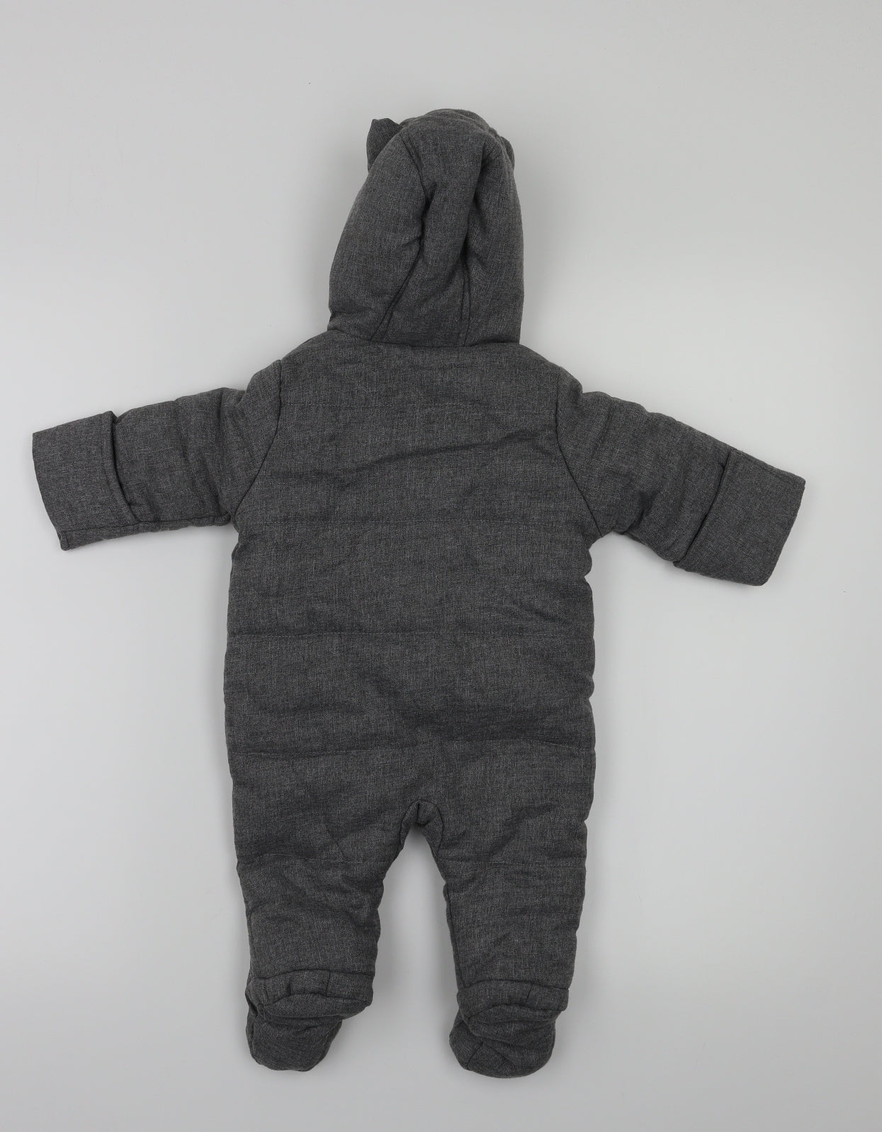 Preworn Baby Grey   3-in-1 Jacket Coat Size 0-3 Months