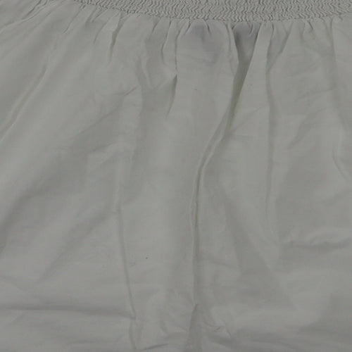 New Look Womens White   Basic T-Shirt Size 6