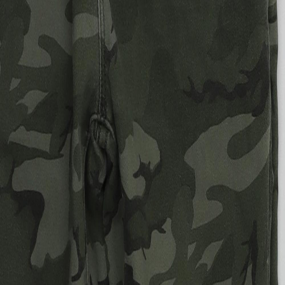 NEXT Boys Green Animal Print  Cargo Trousers Size 8 Years