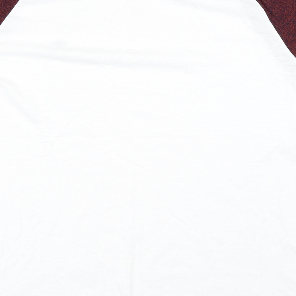 Easy Mens White    T-Shirt Size XL
