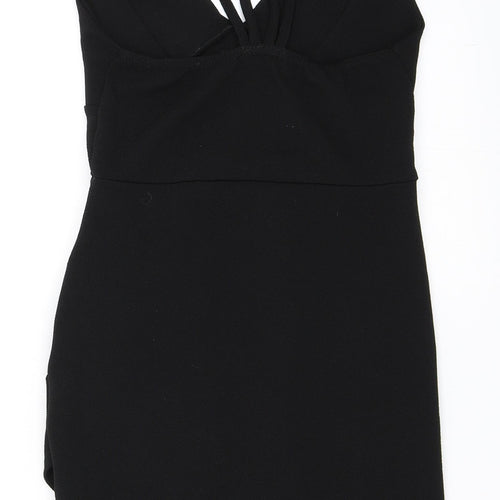 PRETTYLITTLETHING Womens Black   Bodycon  Size 8