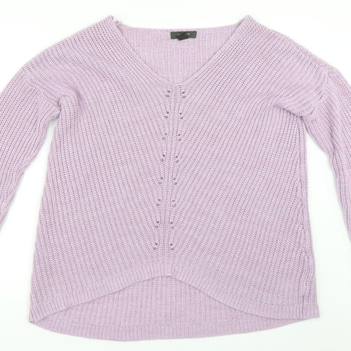 Primark Womens Purple   Pullover Jumper Size XS