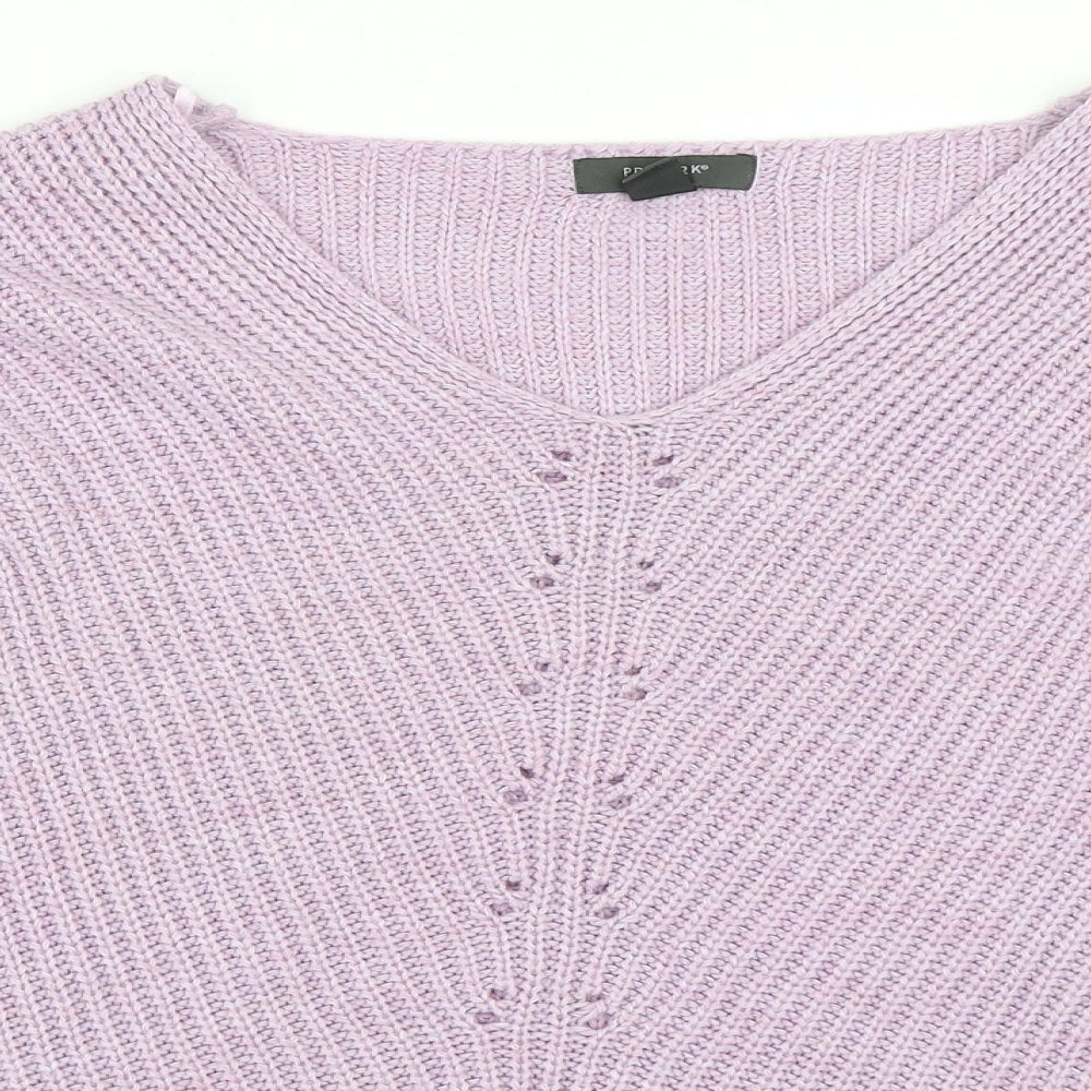 Primark Womens Purple   Pullover Jumper Size XS