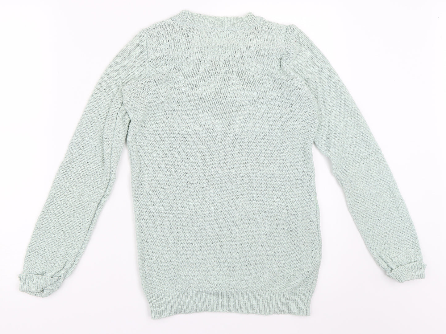 Bershka Womens Green   Pullover Jumper Size S