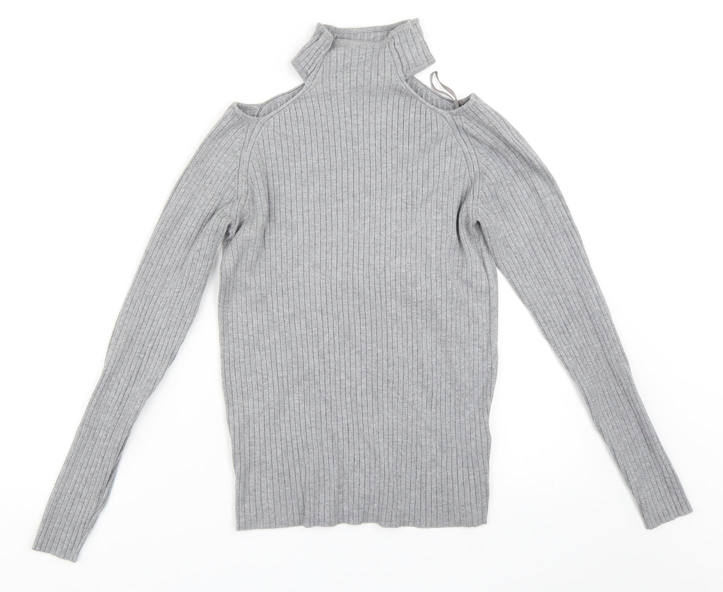 New Look Womens Grey   Pullover Jumper Size 12