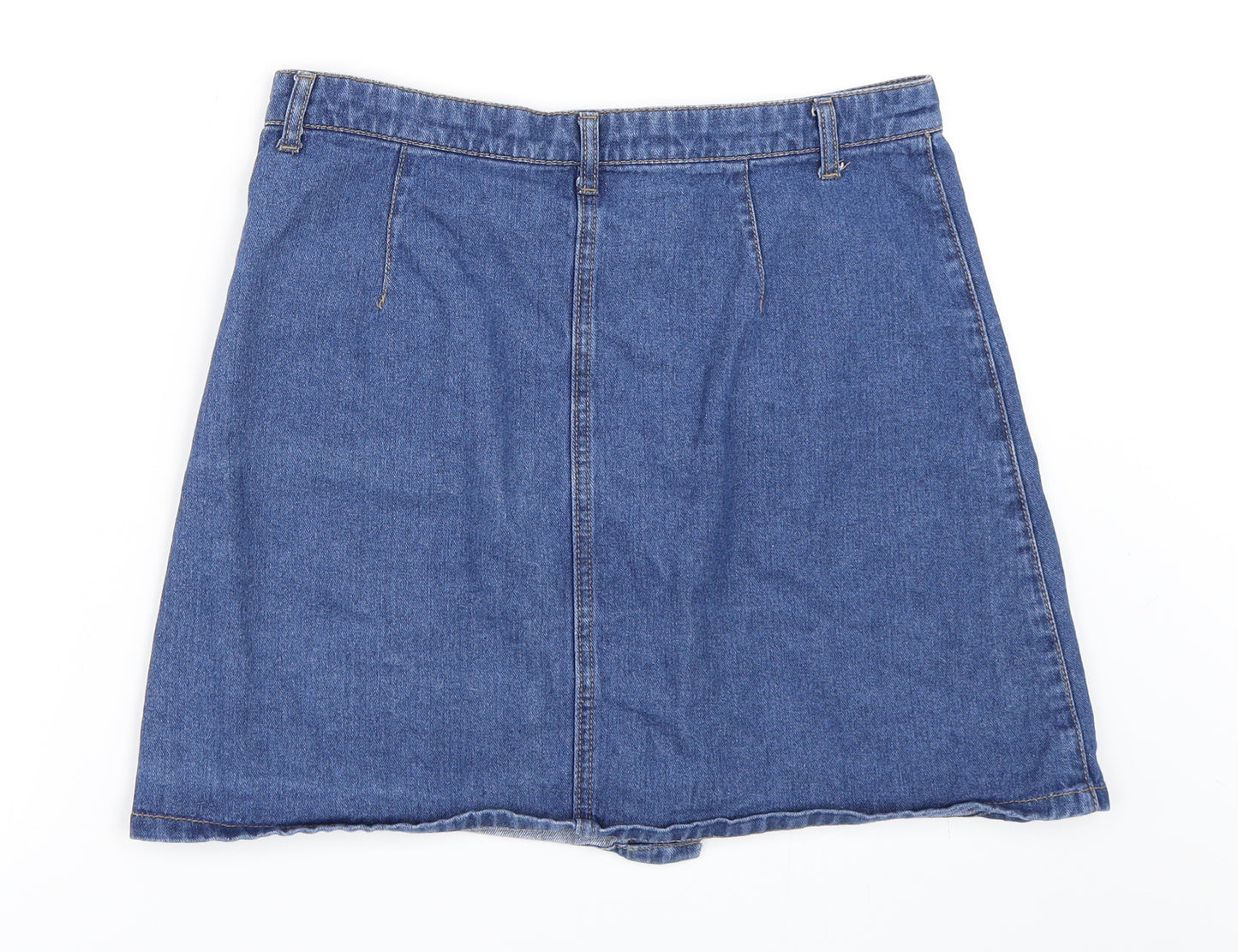 Primark Womens Blue  Denim Mini Skirt Size 10