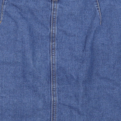 Primark Womens Blue  Denim Mini Skirt Size 10