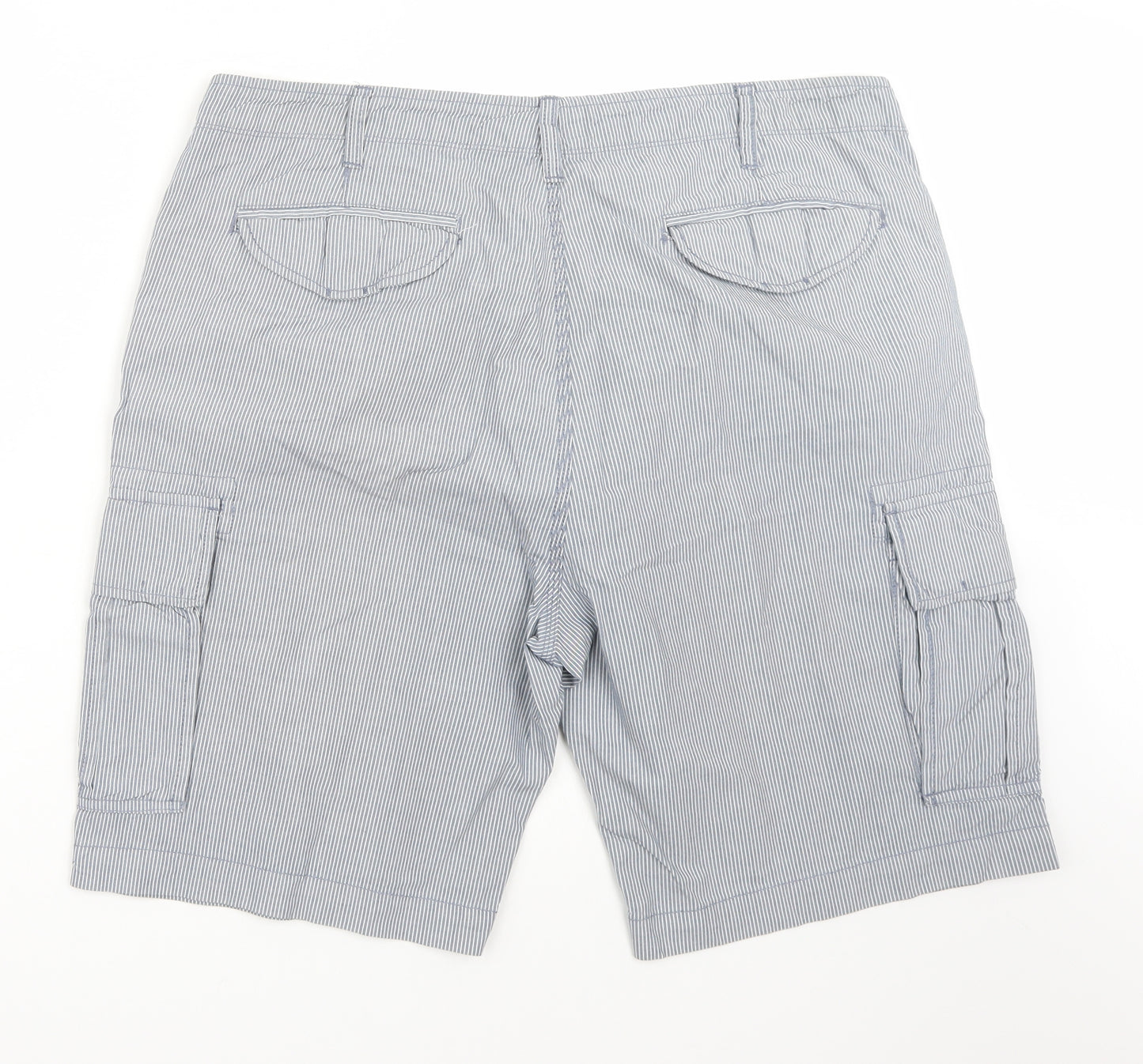 TU Mens Blue   Bermuda Shorts Size 40