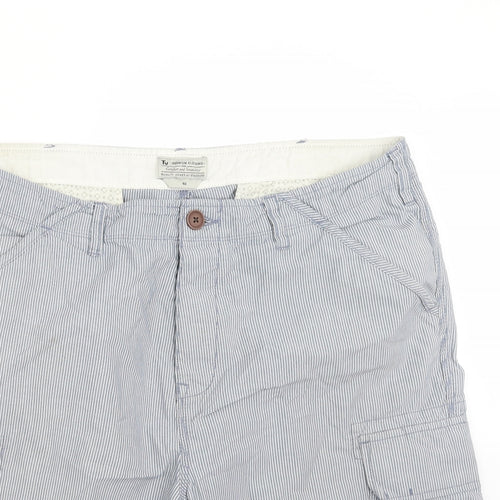 TU Mens Blue   Bermuda Shorts Size 40