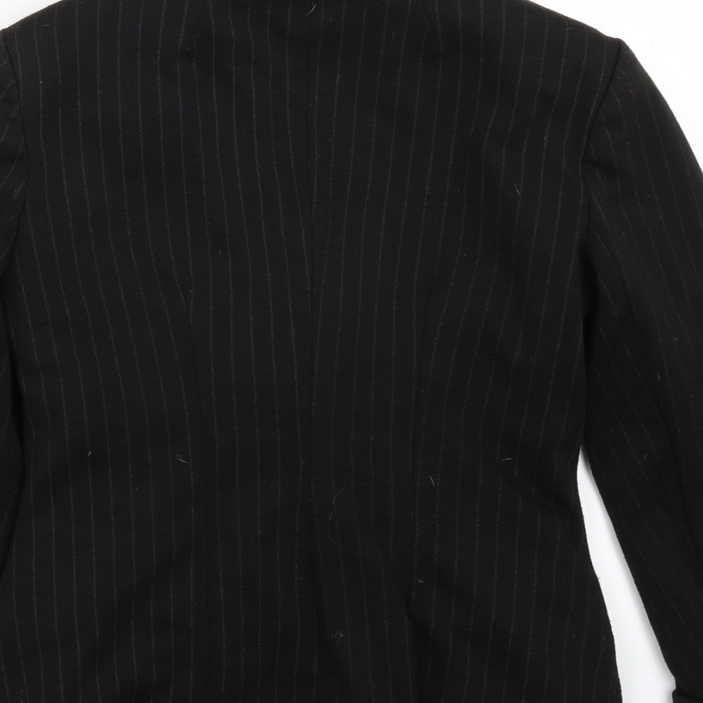 Miss Selfridge Womens Black   Gilet Blazer Size 6