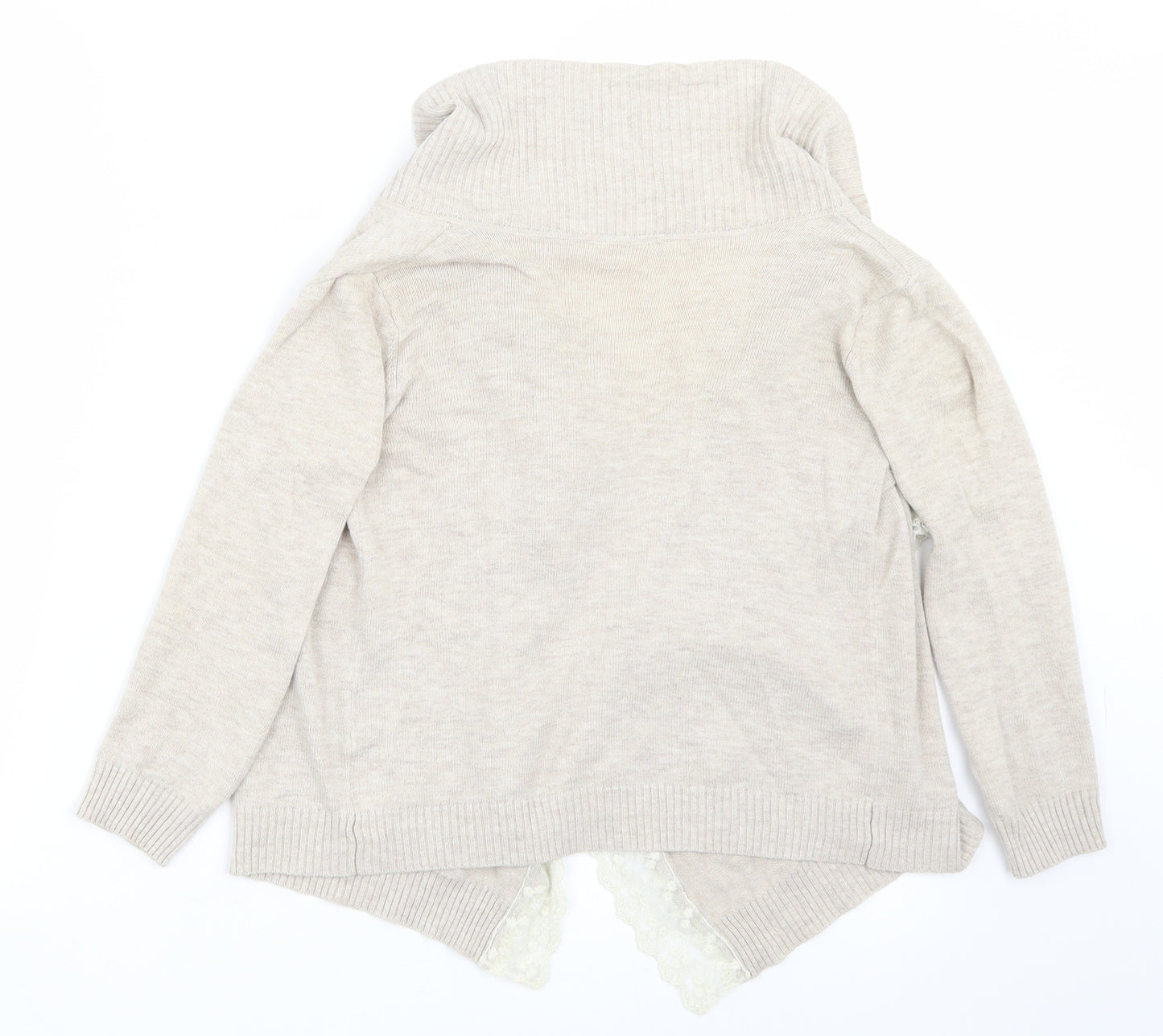 love me forever Girls Beige  Rayon Cardigan Jumper Size 6-7 Years