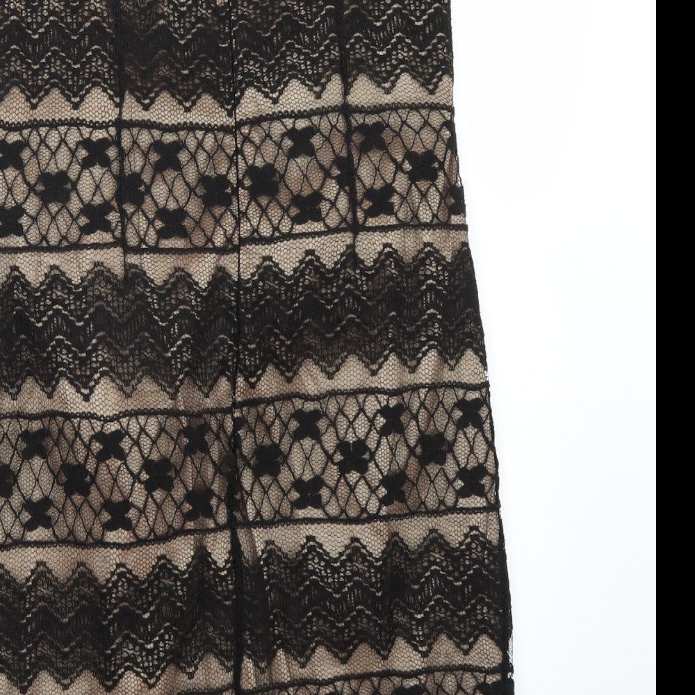 Preworn Womens Black   A-Line  Size 14